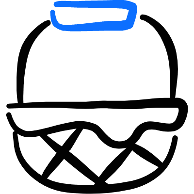 Tools Kitchen Basket Icon from Freehand Duotone Set