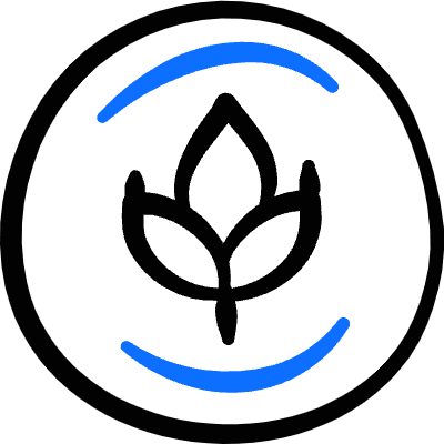 Vegan Food Dish Icon from Freehand Duotone Set