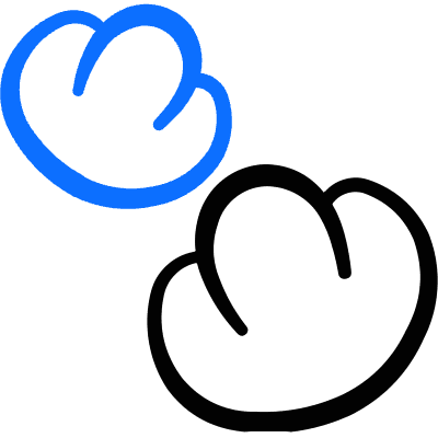 Vegetable Lima Bean Icon from Freehand Duotone Set