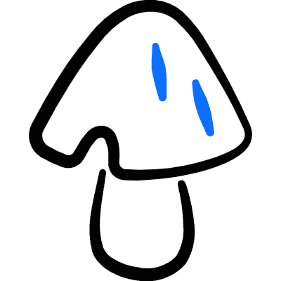 Vegetable Mushroom 7 Icon from Freehand Duotone Set