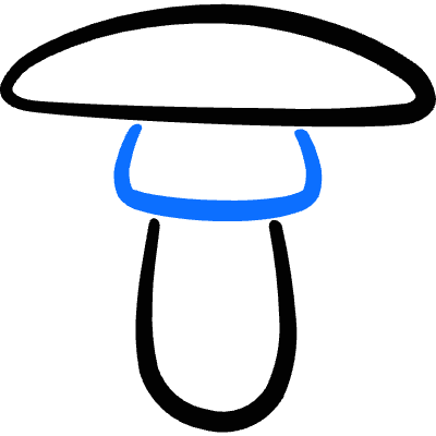 Vegetable Mushroom 9 Icon from Freehand Duotone Set