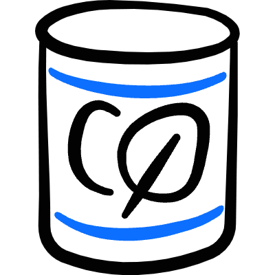 Vegetable Spinach Canned Icon from Freehand Duotone Set