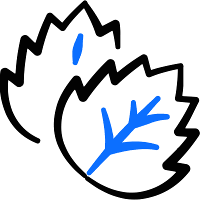 Vegetable Stinging Nettle Icon from Freehand Duotone Set