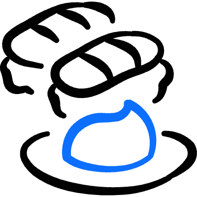 Vegetable Wasabi Paste Icon from Freehand Duotone Set