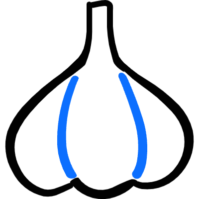 Vegetables Onion Slice Icon from Freehand Duotone Set