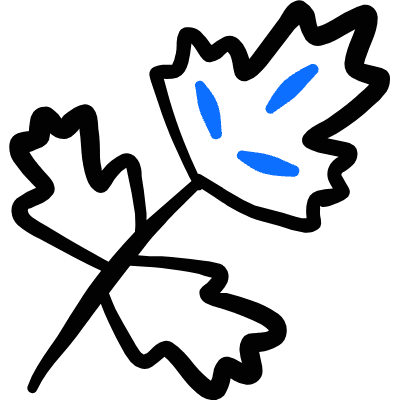 Vegetables Parsley Icon from Freehand Duotone Set