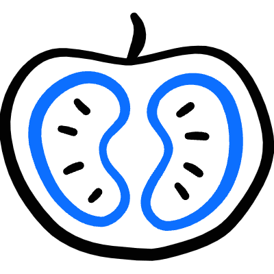 Vegetables Tomato Slice Icon from Freehand Duotone Set