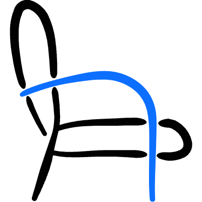 Armchair 3 Icon from Freehand Duotone Set