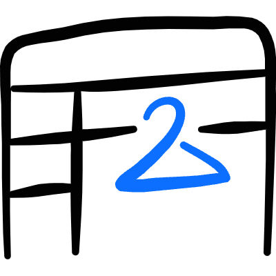 Dressing Bunk Bed Icon from Freehand Duotone Set