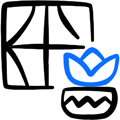 Plant Decoration Pot Window Icon from Freehand Duotone Set