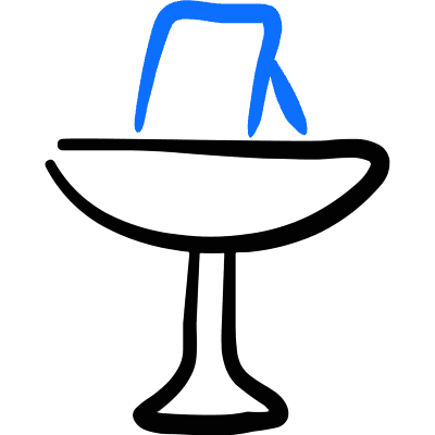 Table Icon from Freehand Duotone Set
