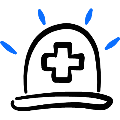 Ambulance Emergency Siren Icon from Freehand Duotone Set