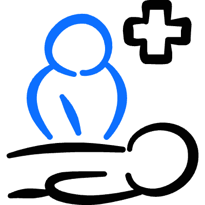 Casts Cpr Icon from Freehand Duotone Set