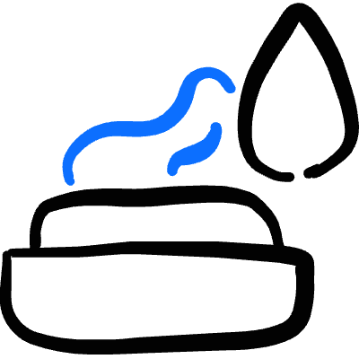 Body Care Liquid Cream Icon from Freehand Duotone Set