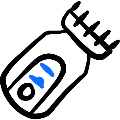 Beard Style Shaving Machine Icon from Freehand Duotone Set