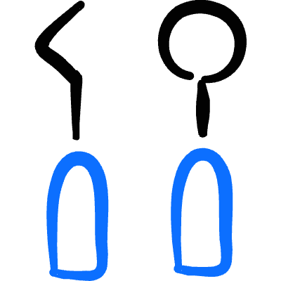 Dentistry Tooth Equipment Icon from Freehand Duotone Set