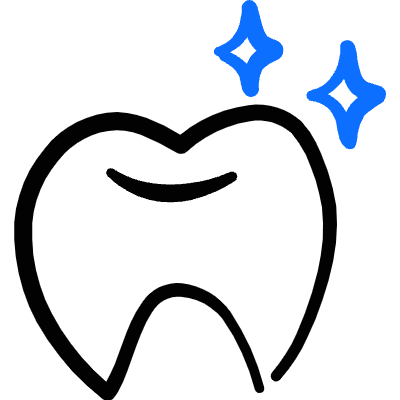 Dentistry Tooth Icon from Freehand Duotone Set