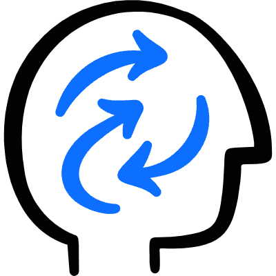 ADHD Disorder Symptoms 2 Icon from Freehand Duotone Set