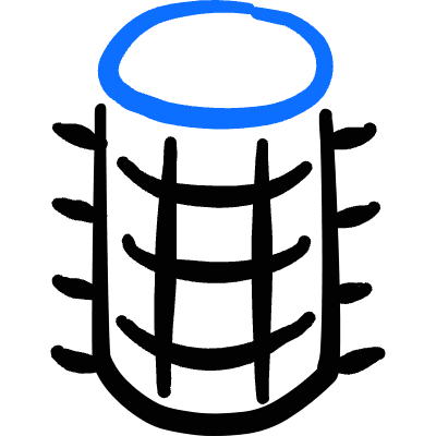 Hair Dress Round Brush 1 Icon from Freehand Duotone Set