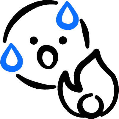 Health Activity Active Burn Sweat Icon from Freehand Duotone Set
