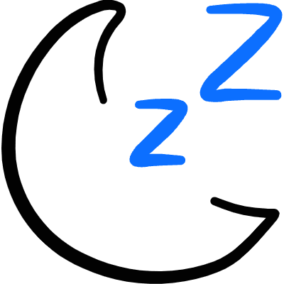 Health Activity Sleep Tracking 5 Icon from Freehand Duotone Set