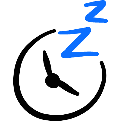 Health Activity Sleep Tracking Icon from Freehand Duotone Set