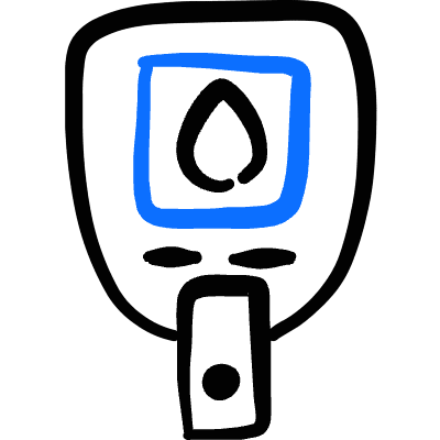 Laboratory Test Blood Icon from Freehand Duotone Set