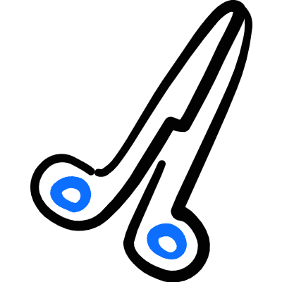 Medical Instrument Tweezers 1 Icon from Freehand Duotone Set