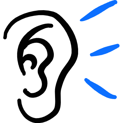 Medical Specialty Hearing Icon from Freehand Duotone Set