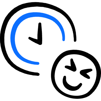 Mental Health Smile Time 2 Icon from Freehand Duotone Set