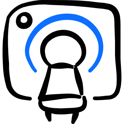 Radiology Scan Mri Icon from Freehand Duotone Set