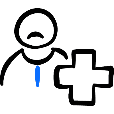 Appointment Patient Icon from Freehand Duotone Set