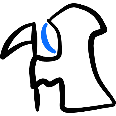 Halloween Grim Reaper Icon from Freehand Duotone Set