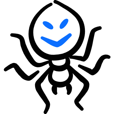Halloween Spider Icon from Freehand Duotone Set
