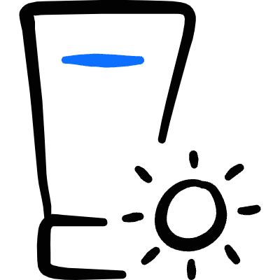 Spa Sunscreen Lotion 1 Icon from Freehand Duotone Set