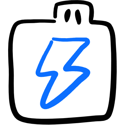 Accessories Battery Icon from Freehand Duotone Set