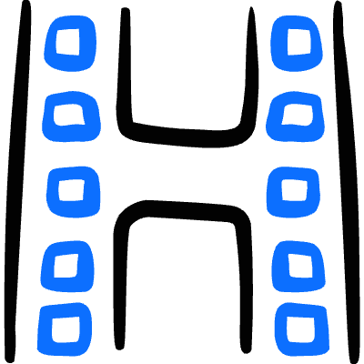 Accessories Film Print Icon from Freehand Duotone Set