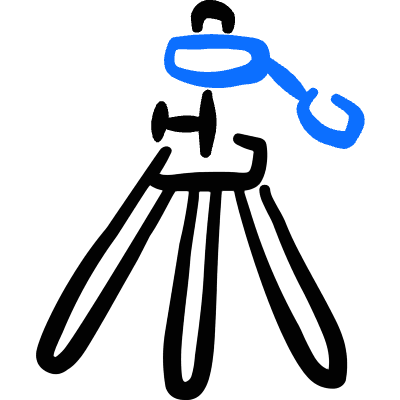 Accessories Tripod Icon from Freehand Duotone Set