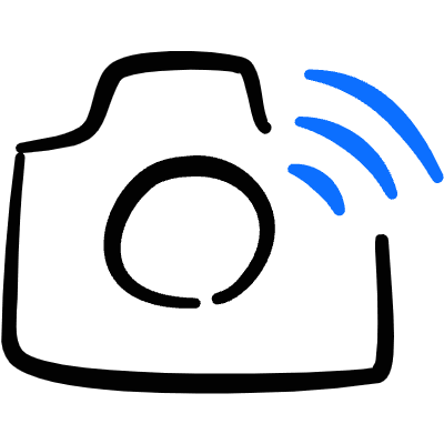 Camera Settings Signal Icon from Freehand Duotone Set