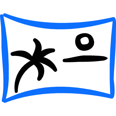 Composition Paronama Horizontal Icon from Freehand Duotone Set