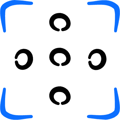 Focus Cross Icon from Freehand Duotone Set