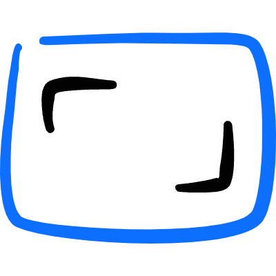 Focus Frame Icon from Freehand Duotone Set