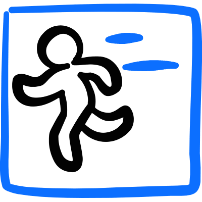 Focus Motion Icon from Freehand Duotone Set