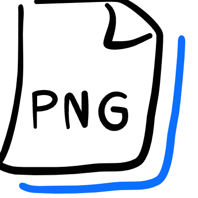 Image File Png Icon from Freehand Duotone Set