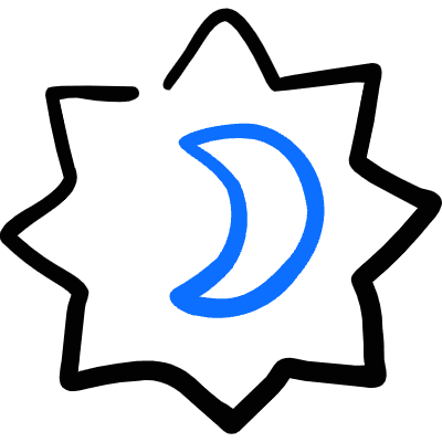 Light Mode Brightness Low Icon from Freehand Duotone Set