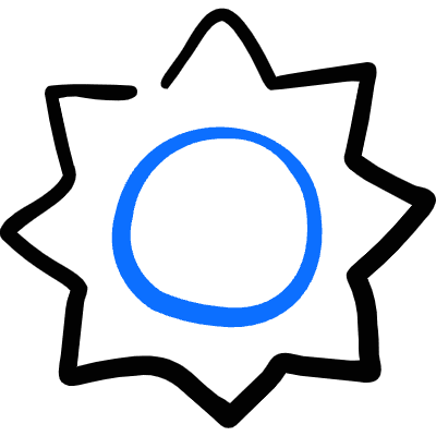 Light Mode Brightness Icon from Freehand Duotone Set