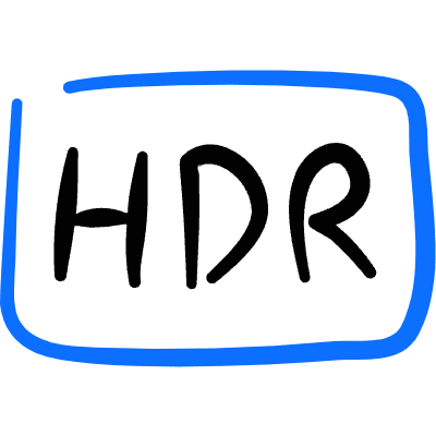 Light Mode Hdr Icon from Freehand Duotone Set