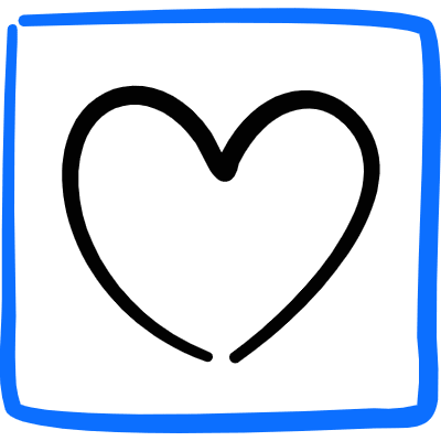Mask Heart Icon from Freehand Duotone Set