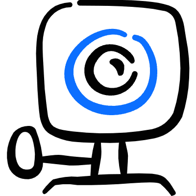 Modern Camera Action Icon from Freehand Duotone Set