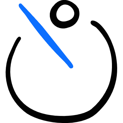 Timer Countdown Icon from Freehand Duotone Set